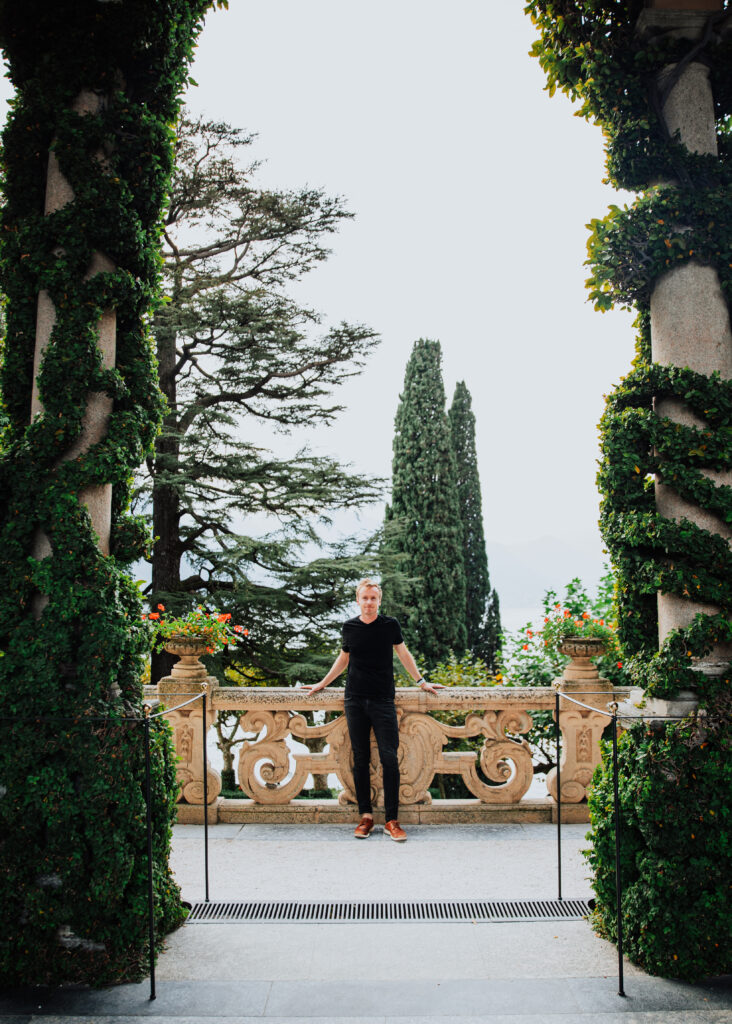 Tim Thornburg Films at the Villa del Balbainello
